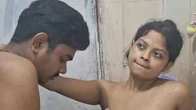 Step Sister and Step Brother shared bed and Hard Rough Fuck