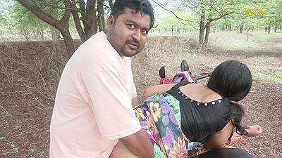 Kavita Bhabhi Fuck in jungle with Tatya in doggy style ass licking blowjob and dirty cum in mouth