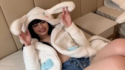Johntronx - Asian Bunny Girl Gets Fucked in All Kinds of Ways